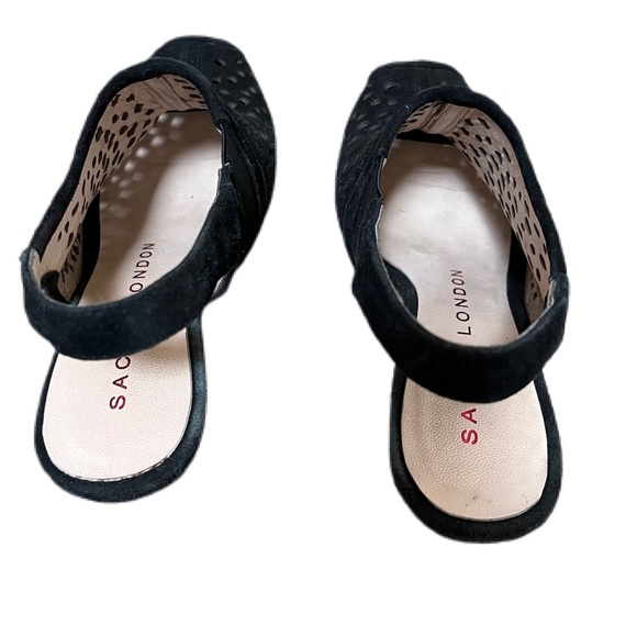 Sasha London Laser Cut Wedges - Picture 7 of 9